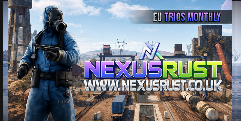 Nexus Rust | Solo/Duo/Trio | Monthly | Low Upkeep Server Image